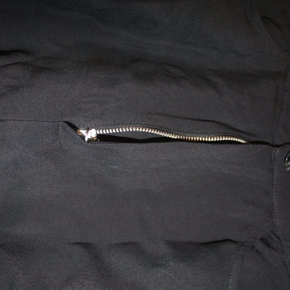 ZARA BLACK FLOWY SHORTS - Picture 3 of 4